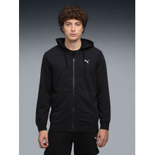 Puma Men Black Solid Hoodie