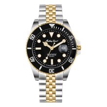 Mathey-Tissot Swiss Made Mathy Ceramic Quartz Black Dial Mens Watch - H901CRBN