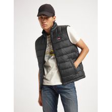 Levi's Mens Black Quilted Gilet Puffer Jacket