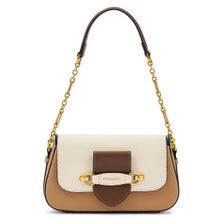 MIRAGGIO Beige Cece Shoulder Bag