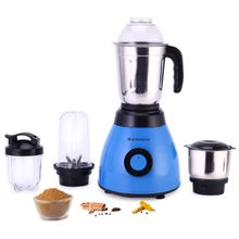 Wonderchef Acura Blender Pro Mixer Grinder with 4 Stainless Steel Jars 500W Black & Blue