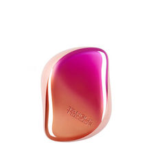 Tangle Teezer Compact Styler Detangling Hairbrush For Detangling On-The-Go - Cerise Pink Ombre