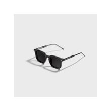 SAM AND MARSHALL Haflong Polarized 400UV Protection Cellulose Propionate Square Black Sunglasses