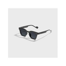 SAM AND MARSHALL Johannes 400UV Protection Polycarbonate Wayfarers Black Sunglasses
