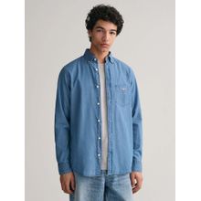 GANT Blue Solid Shirt
