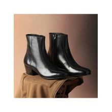 Florsheim The Mauro Black Men Cuban Casual Heel Boots