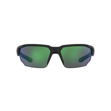 Under Armour Green Multilayer Lens Geometrical Sunglass Rimless Black Green Frame - 2041827Zj71Z9