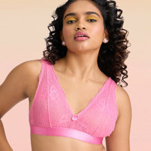 Lola and Mae "The Parisian Cut" Non Padded Bralette - Rose LMB1035