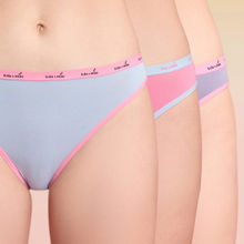 Pack of 3 C.O.A.T Cotton Solid Bikini Panty- Assortment 4 LMP1014