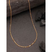 NVR Womens Gold-Plated Minimal Chain