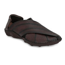 Hitz Brown Leather Sandal