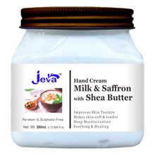 Jeva Milk & Saffron Hand Cream With Shea Butter