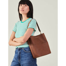 Accessorize London Women's Brown Bucket Bag