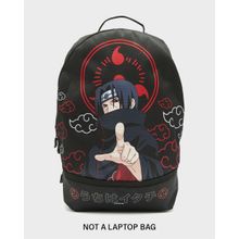Bewakoof Naruto Unisex Black Itachi Peace Printed Small Backpack