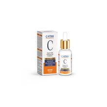 HealthVit C-Vitan Vitamin C 20%, Hyaluronic Acid & Vitamin E Professional Facial Serum