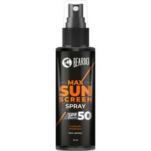 Beardo Max Sunscreen Spray SPF-50 P+++ for Indian men,,Non-greasy Sunscreen Spray,for Oily Skin