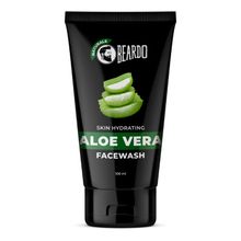 Beardo Aloevera Face Wash for Men, For Skin Hydration Soap-free Removes excess oil
