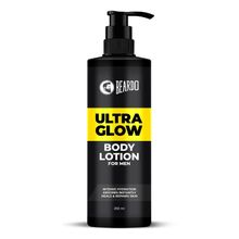 Beardo Ultraglow Body Lotion for Men, | Intense Hydration | Absorbs Instantly | Repairs Skin