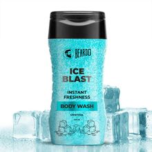 Beardo Ice Blast Body Wash for Men, Menthol cooling Men's bodywash, INSTANT ICY cool freshness