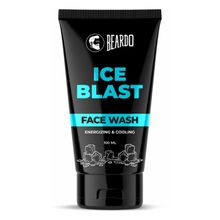 BEARDO Ice Blast Menthol cooling Facewash for Men, Designed with cool lock technology