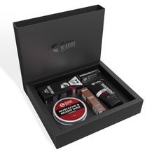 Beardo 5-in-1 Gift Box Charcoal Facewash Beard oil Beard Mustache Wax & Roll Perfume for men