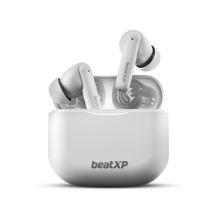 beatXP Vibe X Pods Bluetooth True Wireless Buds with 60H Playtime White