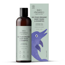Juicy Chemistry Organic Gentle Head-to-Toe Baby Wash Fortified with Aloe Vera