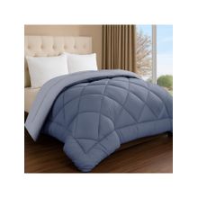 Story@Home Reversible Comforter Microfiber Reversible Blankets (Blueberry & Lavender)