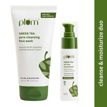Plum Green Tea Cleansing Face Wash and Oil Free Moisturizer