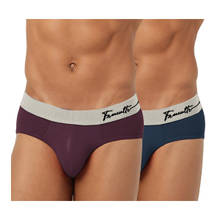 FREECULTR Mens Underwear Anti Chaffing Sweat-proof Micromodal Briefs (Pack of 2)