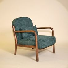 Muun Home Elara Boucle Armchair - Green