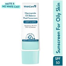 Wishcare Niacinamide Oil Balance Sunscreen SPF 50 PA++++ For Oily Skin