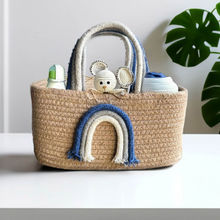 JASMEY HOMES Kids Storage Basket Brown