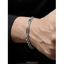 SWASHAA Aiden Mens Watch Belt Bracelet - Gold