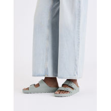 Birkenstock Arizona Unisex Green Eva Two Strap Sliders