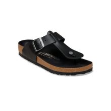 Birkenstock Safaga Men Black Natural Leather Sandals