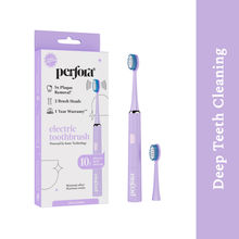 Perfora Smart Electric Toothbrush With 2 Brush Heads (Lilac Lavender)