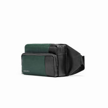 Assembly Cross Body Fanny Pack with Adjustable Straps and Zipper Pockets- Green (S)