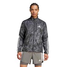 adidas OTR E AOP JKT Men Black Running Jacket