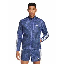 adidas OTR E AOP JKT Men Blue Running Jacket