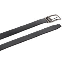 Raymond Black Leather Belts