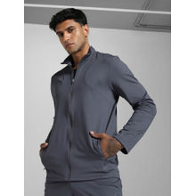 Puma Grey Cloudspun Full-Zip Training Jacket