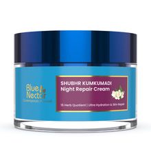 Blue Nectar Shubhr Kumkumadi Night Cream with Jasmine for Deep Hydration with Kumkumadi Oil, Women