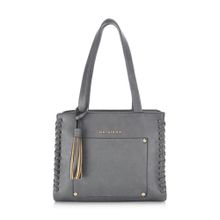 Pierre Cardin Bags Grey Solid Handbag