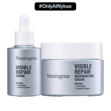 Neutrogena Visible Repair Retinol Face Serum & Moisturizer Duo for Anti-Ageing, Wrinkles, Fine Lines