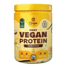 Origin Nutrition 100% Natural Vegan Plant Protein Powder - Vanilla