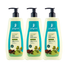 Pilgrim Spanish Squalane & Niacinamide Glow Body Lotion with Cocoa Butter - Pack of 3