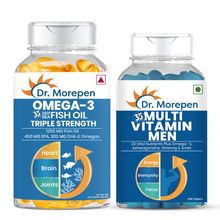 Dr. Morepen Multivitamin Men g Omega- 3 Triple Strength
