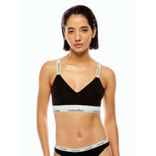 Calvin Klein Women Black Light Padding Non-Wired T-shirt Bra