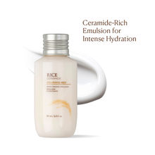 The Face Shop Ceramide & Rice Emulsion - Barrier Repair Brightening Moisturizer for Dull & Dry Skin